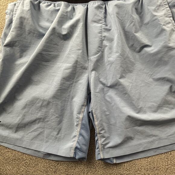 Fabletics Shorts Adult Size Large Blue Active Athleisure Training Casual Men's - Picture 6 of 11